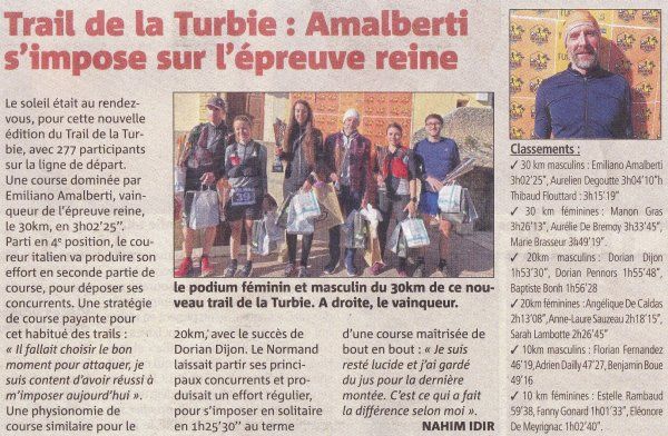 Trail de la Turbie 2021 (Alpes-Maritimes)