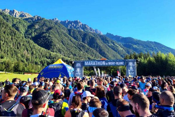 23 km du Mont-Blanc 2022 (Chamonox) - Céline Plasseraud 15ème et 2ème Master 2