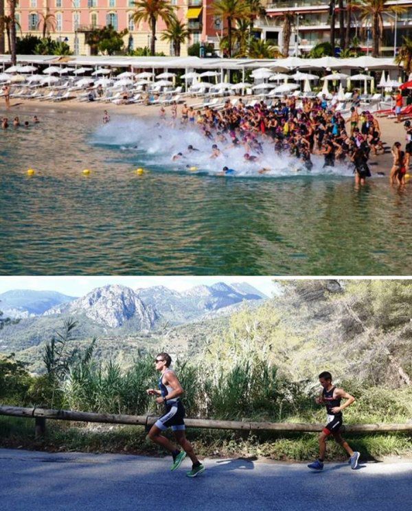 Triathlon de Castellar 2022 (Castellar, 06) - Alexandre Lévêque 4ème SE3M