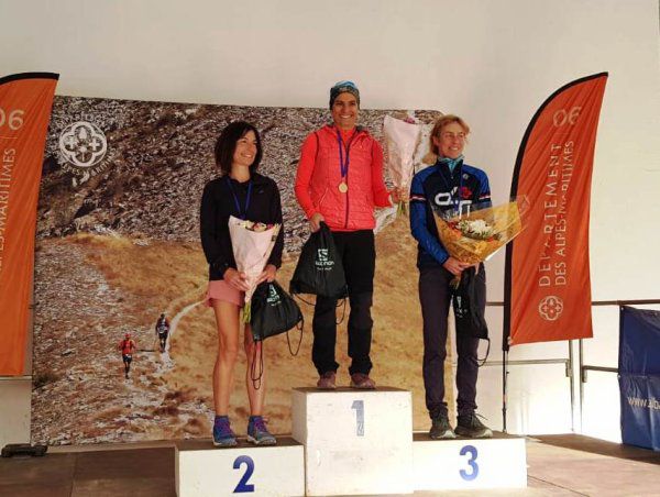 Le Trail du Soleil Levens 2022 (Levens, 06) - Victoire d'Amandine Ginouvès sur 30 km