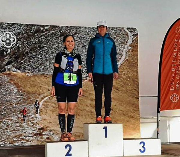 Le Trail du Soleil Levens 2022 (Levens, 06) - Victoire d'Amandine Ginouvès sur 30 km