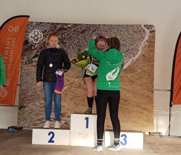 Le Trail du Soleil Levens 2022 (Levens, 06) - Victoire d'Amandine Ginouvès sur 30 km