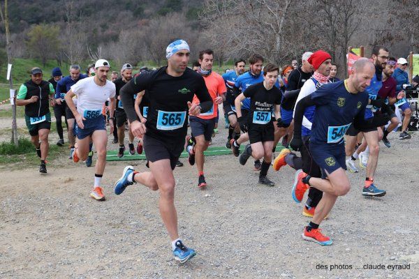 Les Boucles du Lac (Le Broc) - Romain Maurel 2ème, Nathalie Saupagna 4ème femme
