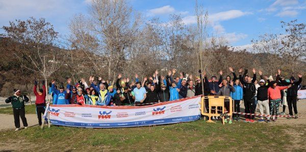 Les Boucles du Lac (Le Broc) - Romain Maurel 2ème, Nathalie Saupagna 4ème femme