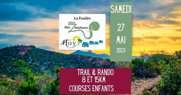  La Foulée des Zéléphants 2023 (Le Muy, Var) - Victoire de Céline Guieu sur 8 km