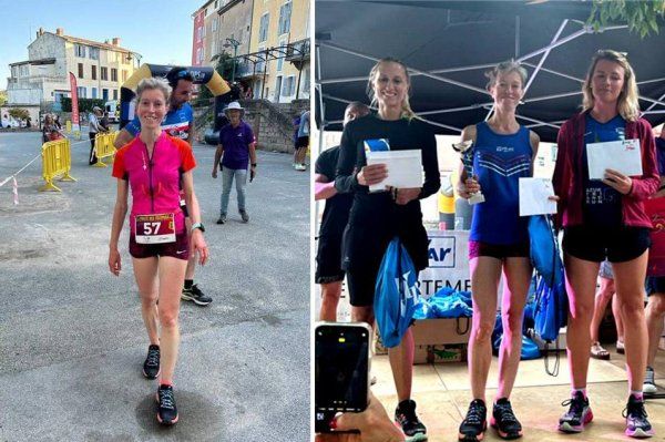  La Foulée des Zéléphants 2023 (Le Muy, Var) - Victoire de Céline Guieu sur 8 km