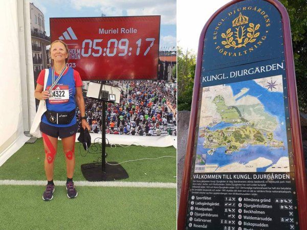 Marathon de Stockholm 2023 (Suède) - Muriel Rolle pour un 29ème marathon