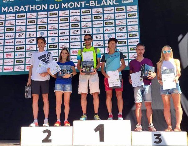 Marathon du Mont-Blanc 2023 (Chamonix) - Céline Plasseraud 2ème Master 2 sur 23 km