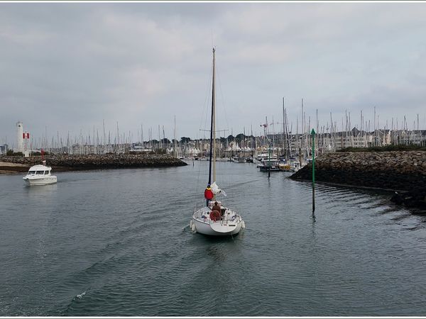 Basse-mer à Locmariaquer.