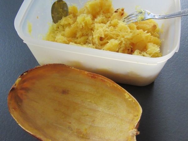 Gratin de courge spaghettis