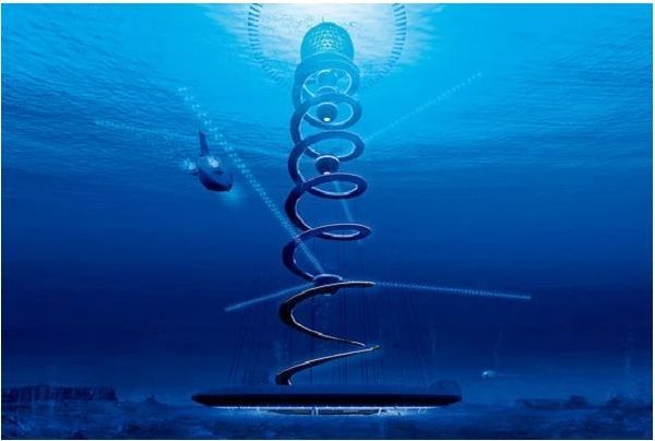 Incroyable, ce projet japonais de ville flottante semi-immergée