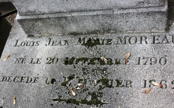 Tombe de Gustave Moreau. Cimetière Montmartre.