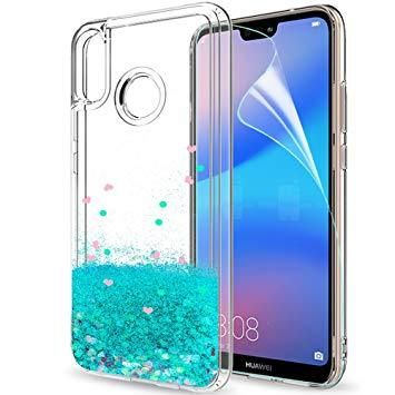 Noir Etui Silicone TPU Mince L/éger Flexible Housse Gel Souple Protecteur Case 3x Coque pour Huawei P20 Lite Rouge Rose