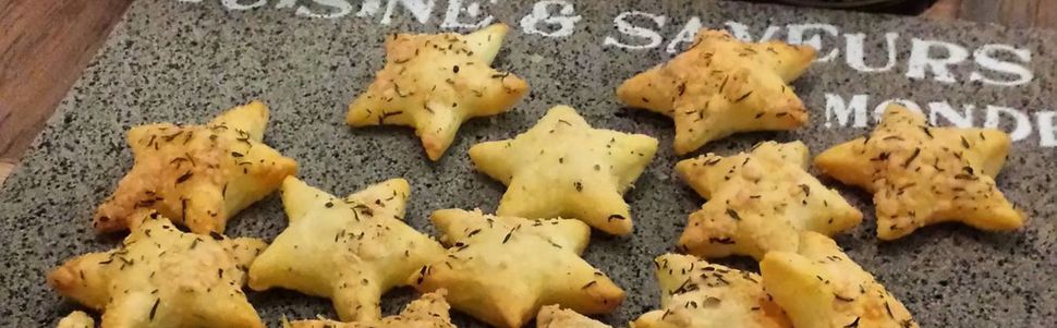 Etoiles au Parmesan pour l'apéro