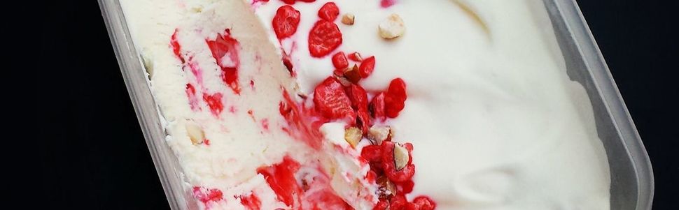 Glace express aux Pralines Roses