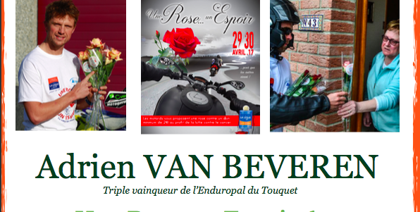 Adrien van Beveren sera avec nous le 9 juin !