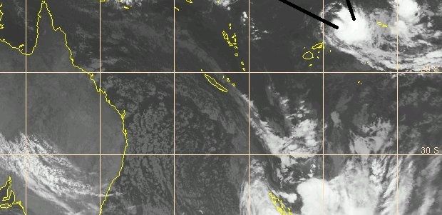 CYCLONE ELLA : entre Wallis et Futuna en ce vendredi 12 mai 2017
