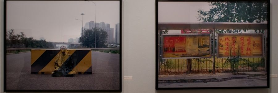 Maison européenne de la photographie, Liu Bolin ou la protestation silencieuse.