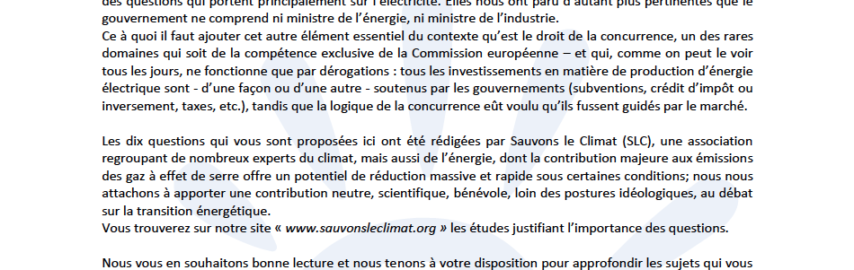 10 questions sur la protection de l'environnement