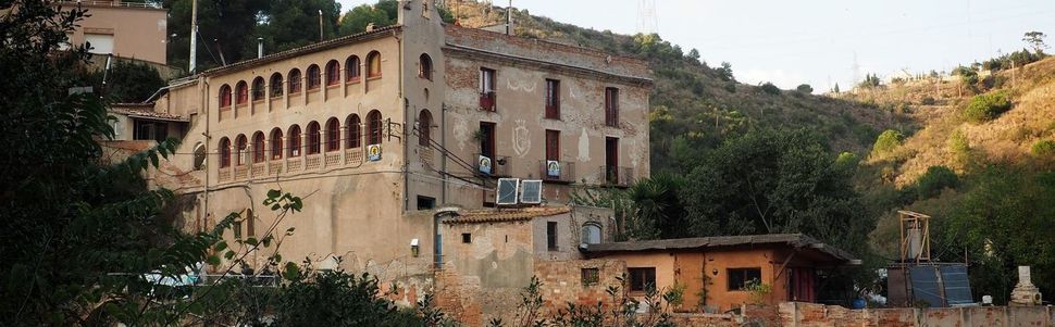 La Casa occupada de Can Masdeu, à Barcelona