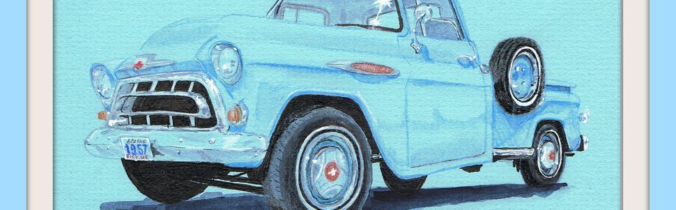 PICK UP CHEVROLET 3100 "APACHE" de 1957.