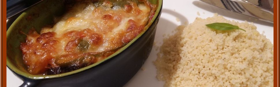 Cassolettes d'Aubergine et compotée de Tomates à la Mozzarella