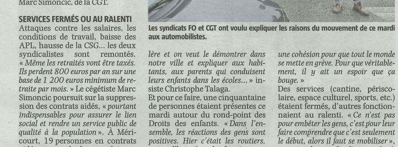 services publics et fonctionnaires : retour sur les fortes mobilisations des personnels...